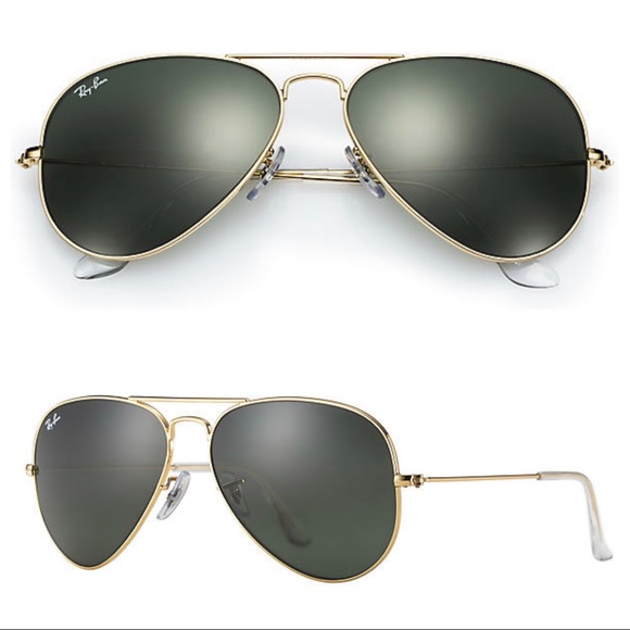 Ray-Ban Accessories - Ray-Ban | Gold Aviator Classic Sunglasses
